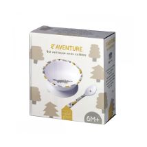 Bol Ventouse Avec Cuillere L Aventure