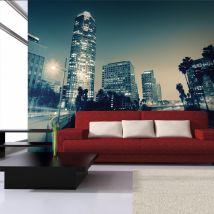 Papier Peint Les Rues De Los Angeles-taille L 350 X H 270 Cm