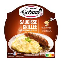 Cuisine Oceane Plat Cuisiné Saucisse Grillée/purée La Cuisine D'oceane