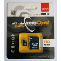 Imro 4/16g Adp Mémoire Flash 16 Go Microsdhc Classe 4