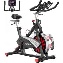 Joroto Vélo D'appartement X2, Vélo Stationnaire Professionnel Pour La Maison, Silencieux, Capacité De 159 Kg