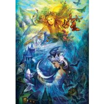 Art Puzzle Puzzle Princesse Jour Et Nuit - 1000 Pièces Carton