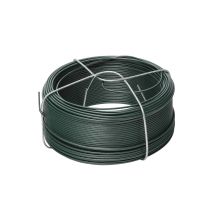 Fil De Fer Plastifié Vert Avec Support 50m Werka Pro