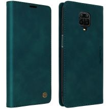 Étui Pour Xiaomi Redmi Note 9s / 9 Pro / 9 Pro Max Vintage Porte-carte Support Bleu Canard Caseme