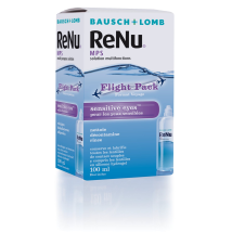 Renu - Solution Lentilles Yeux Sensibles Format Voyage Renu - Le Flacon De 120 Ml