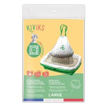 Kiviks 6 Sacs Filtrants Pour Bacs À Litière - Taille L