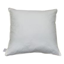 Oreiller "fjord Grand Hotel" Déhoussable Ferme Com'duv Satin De Coton Rayé Lestra