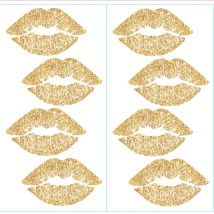 Stickers - Bouches Dorées - Hauteur 44.1 Cm