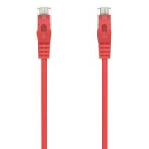 Cable De Red Rj45 Awg24 Utp Aisens A145-0559 Cat.6a/ Lszh/ 1m/ Rojo
