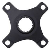 Pédalier Spider Miranda Bosch-4 Aluminium 52.0mm 104mm Noir