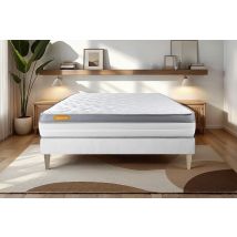 Matelas 160x200 Memo Zen Mousse À Mémoire De Forme 5 Zones De Confort Maxi Épaisseur