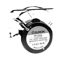 Ventilateur Sunon Dp201a2123hbt 147.78 M³/h Noir