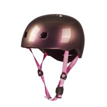 Casque Vélo Et Trottinette Micro Mobility Néochrome Rose Taille S Avec Lumière Led