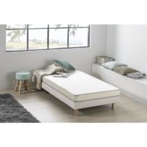 Matelas Mousse 90 X 200 Cm - Kietoa - Confort Ferme - Epaisseur 12 Cm - Livré Roulé