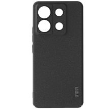 Coque Pour Redmi Note 13 Pro 4g Et 5g Rigide Fine Design Scintillant Noir Mofi