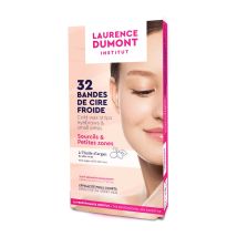 Bandes De Cire Froide Sourcils Petites Zones Aloe Vera Laurence Dumont