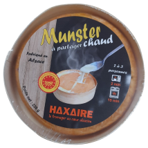 Haxaire - Munster À Partager Chaud Haxaire - La Boite De 220g