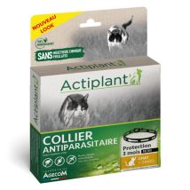 Actiplant Collier Antiparasitaire Pour Chat Noir