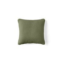 Topaze - Coussin - En Tissu Bouclette - 40x40 Cm - Vert
