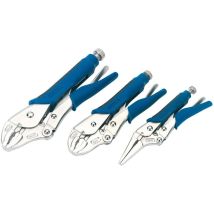 Jeu De Pinces-étaux 3 Pièces Bleu 88293 Draper Tools