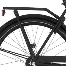 Porte-bagages Arrière Élégant Pour Vélos Cortina - Noir Mat