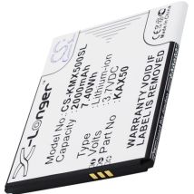 Batterie Pour Kazam Trooper X5.0, Batterie Kax50 3.7 Volt 2000mah