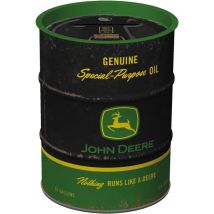 Tirelire - Ronde - John Deere - Rétro - Vintage - 11,7x9,3cm - Idée Cadeau