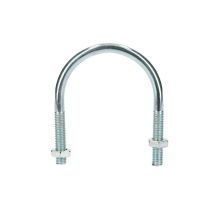 Bride Écrou U 12x17 Acier Zingué Argent 6mm Chaubeyre 8210002