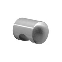 Bouton 1 Encoche I 126 Diamètre 20mm Inox Mate Didheya 30120