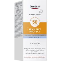 Crème Solaire Visage Peau Normale Et Sèche Très Haute Protection Spf 50+ Eucerin