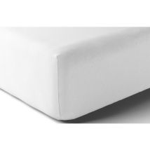 Drap Housse Drap Housse Vexin 90x200cm Blanc Percale 80f