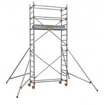 Echafaudage Roulant Aluminium - St 205 3, Plancher 2m90 - Longueur 2m05