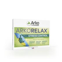 Arkopharma - Complément Alimentaire Stress Contrôle Et Diminue La Fatigue Résistance Physique Et Emotionnelle Arkopharma - La Boite De 30 Comprimés - 