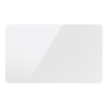 Radiateur Électrique Leona Verre 1500w Blanc – Inertie Céramique – Programmable