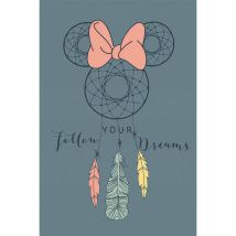 Tableau Disney - Minnie Dreamcatcher - 60 Cm X 90 Cm