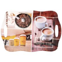 Plateau De Petit Déjeuner Quid Habitat Multicouleur Plastique 42 X 29 X 2,3 Cm
