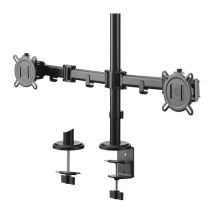 Support Double Bras Vesa 75/100 Métal Noir 13–32" One For All