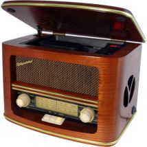 Roadstar Hra1500uemp Radio Portable Personnel Analogique Bois