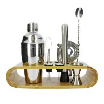 Mn - Set Coktail Mixologie 10 Pièces Inox - Le Set