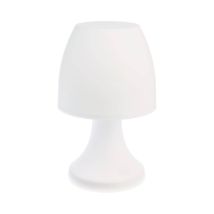 Lampe Outdoor Dokk Blanc H19cm - Atmosphera