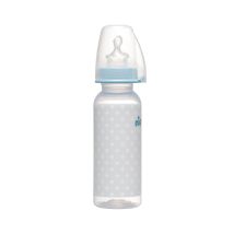 Biberon Standard/pp Avec Tétine Anatomique En Silicone - Biberon Moyen 250ml Garçon 0-6 Mois
