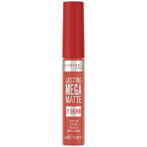 Rimmel - Rouge À Lèvres À Lèvres Liquide Longue Tenue Fini Mat Teinte Coral Sass (600) Lasting Mega Matte Rimmel London - Le Flacon De 7,4ml