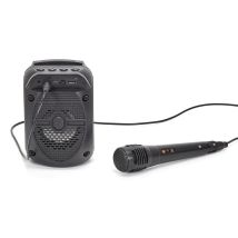 Enceinte Sans Fil - Party Time - X1 - 5w - Karaoke - Noir