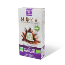 Café Capsules Arabica Subtil Et Intense Compatibles Nespresso Honduras Bio 100% Biodégradable Moka