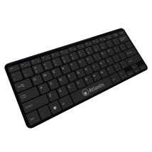 Atlantis Land Argo 900 Clavier Bureau Usb Qwerty Italien Noir