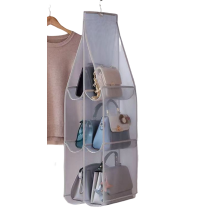 Rangement Suspendu À 6 Compartiments - Rangement Pratique Pour Sacs Et Accessoires Grey