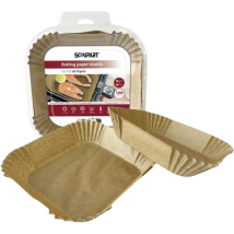 Papiers De Cuisson Scanpart Hot Air Fryer 20x20 Cm Résistant À La Chaleur