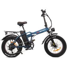Vélo Électrique Drvetion At20, Pliable, Batterie Samsung, Blue