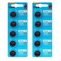 10 Piles Cr1632 Vinnic
