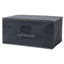 Boite Rangement Toile 44x33x22cm Et Couv